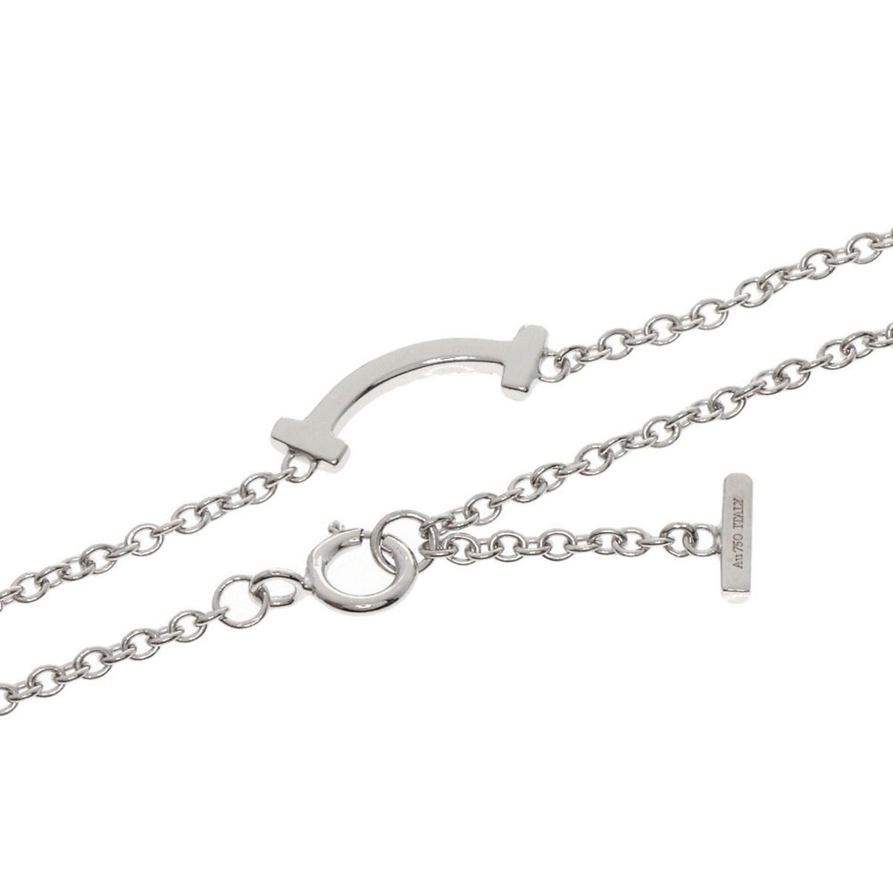 TIFFANY & CO. White Gold Diamond Charm Bracelet - Picture 3 of 6